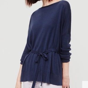 Teal Lou and Grey Sweater